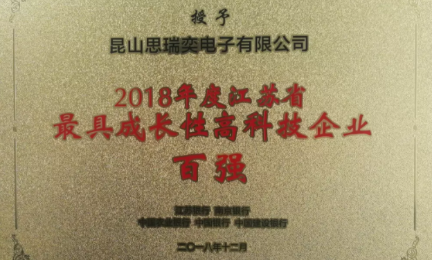 bst3388全球奢华游戏荣膺江苏省最具成长性高科技企业荣誉